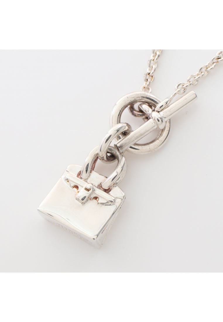 二奢 Pre-loved Hermès amulet birkin necklace SV925 Silver
