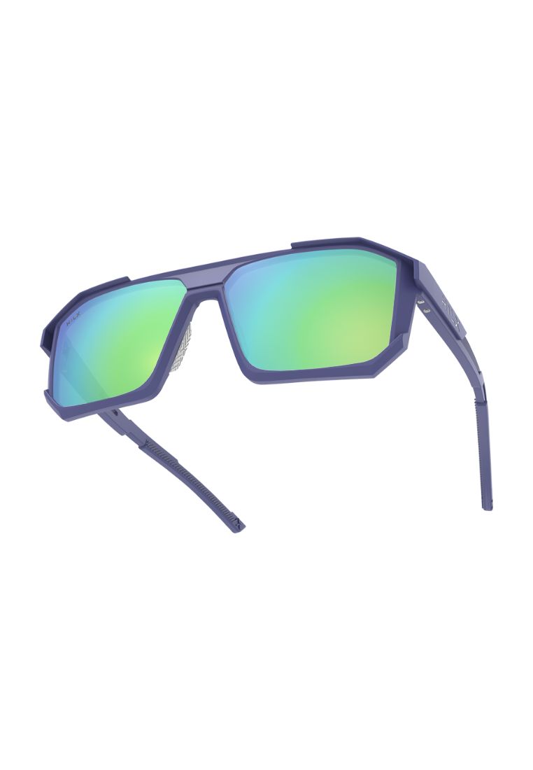 HILX Juggernaut 偏光太陽眼鏡 藍色框 - 綠色偏光鏡片