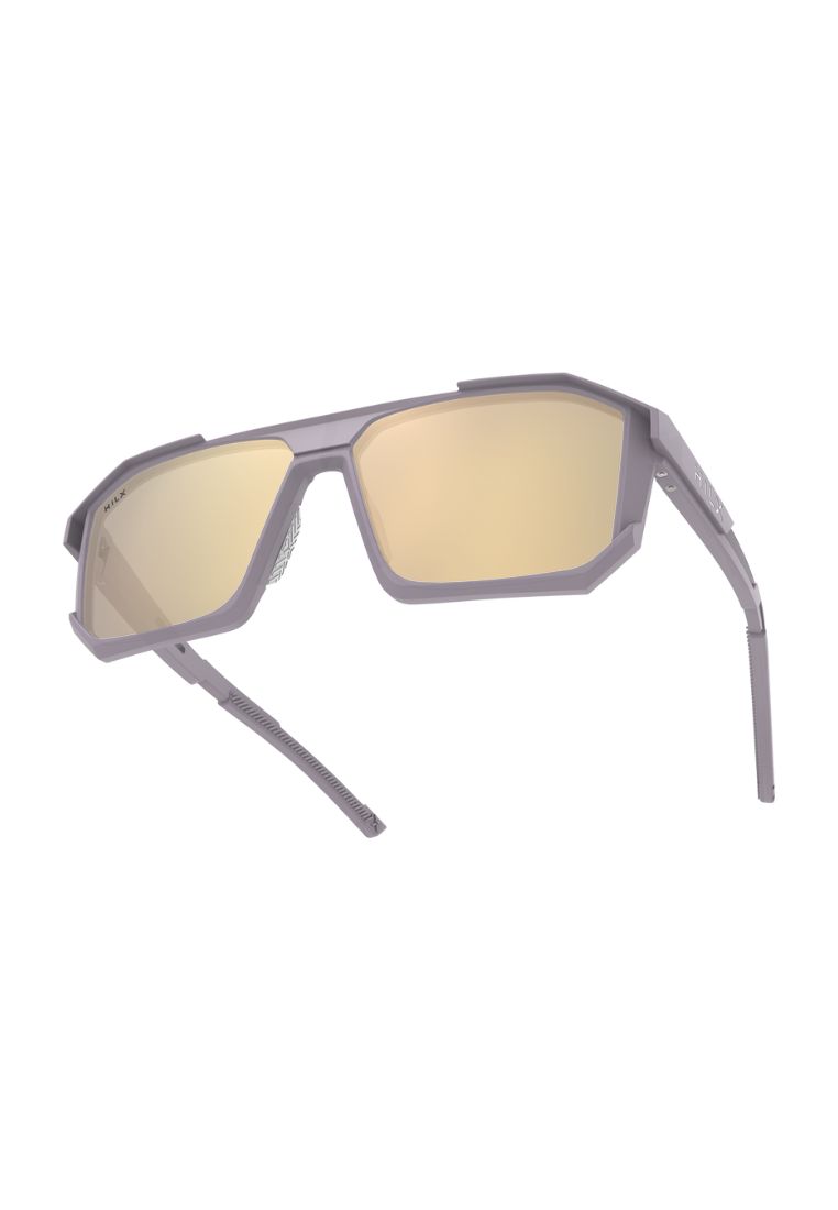 HILX Juggernaut 偏光太陽眼鏡 灰色框 - 金色偏光鏡片