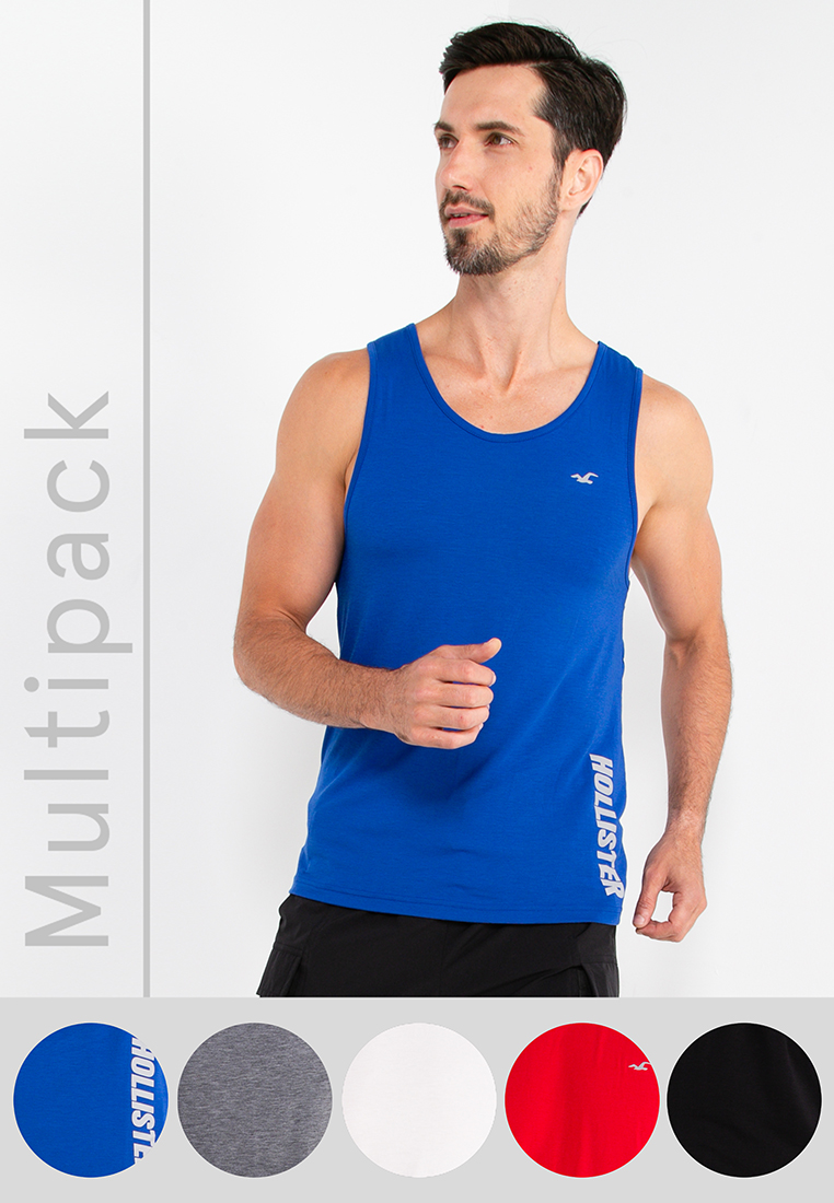 Hollister 5-Pack Hit The Gym Sport Mixed Tees