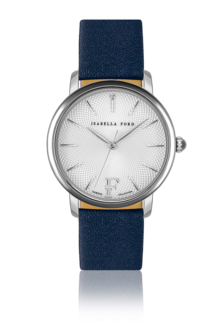 Isabella Ford Adore Blue Leather Women Watch
