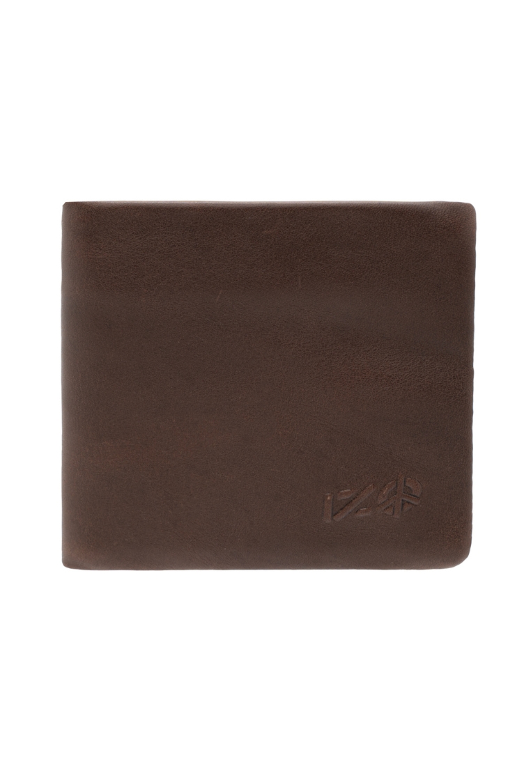 IZO Top Grain Leather Bi-Fold RFID Blocking Wallet For Men IWB 21160