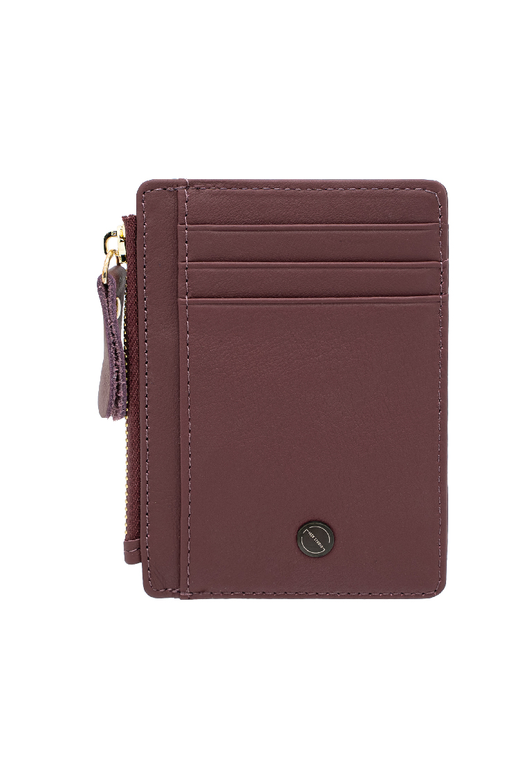 Jack Studio Short Genuine Leather Folding Card Holder Multifunction Small Wallet for Women JWB 21075