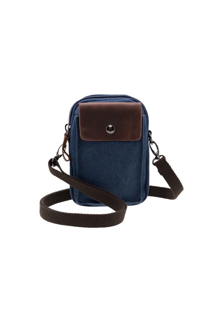 Jack Studio Canvas Phone Belt Pouch Waist Zipper Sling Bag BAD 40101