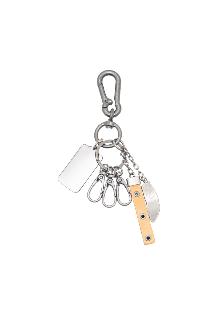 Jack Studio Genuine Leather  Keychain / Car Key Holder [Three Star] K 395