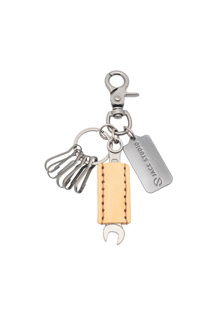 Jack Studio Genuine Leather  Keychain / Car Key Holder [Spanner] K 392