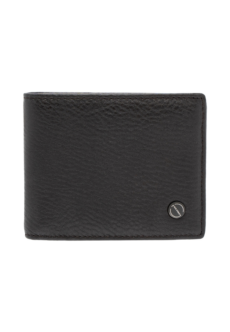 Jack Studio Men's Grain Leather RFID Bifold Slim Wallet