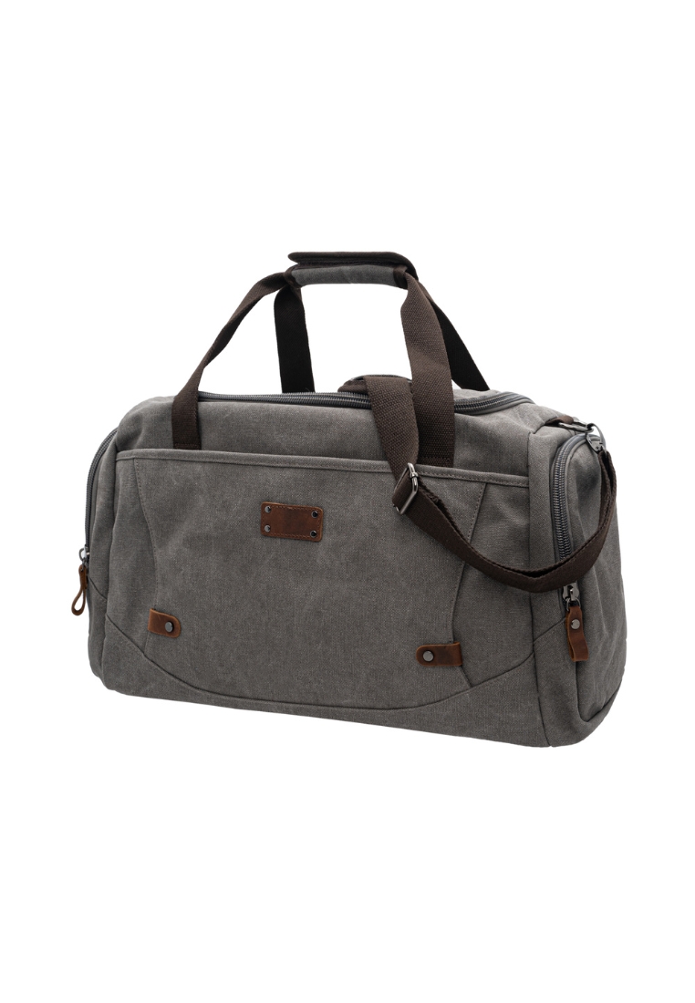 Jack Studio Canvas Leather Business Travel Duffel Bag BAD 21229