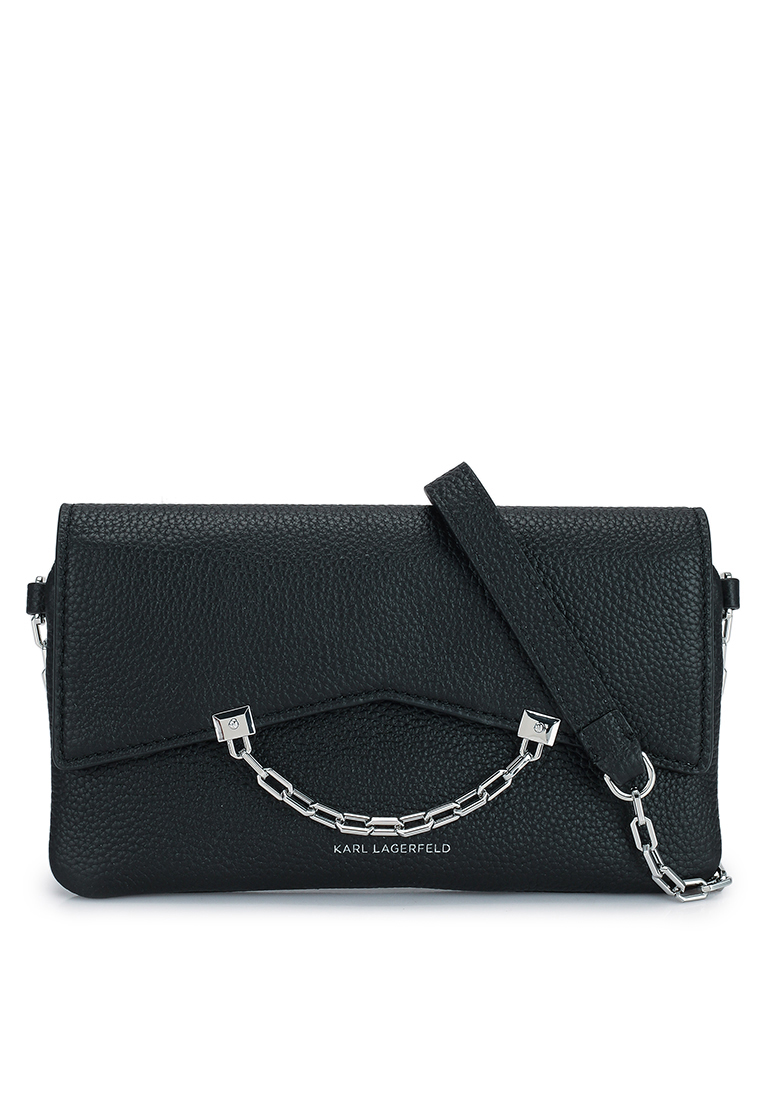 KARL LAGERFELD K/Seven 2.0 Mini Leather Crossbody Bag (cq)