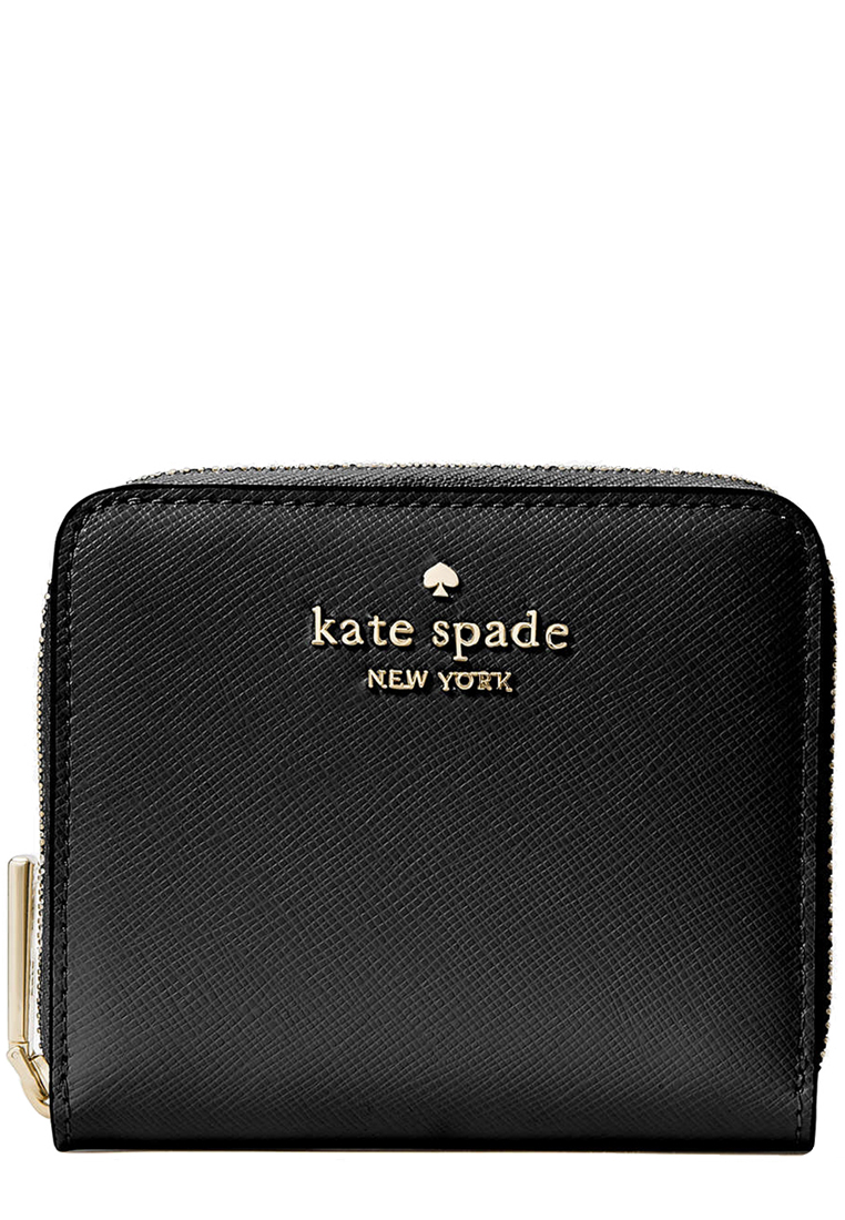 Kate Spade Staci Small Zip Around Wallet in Black KG035