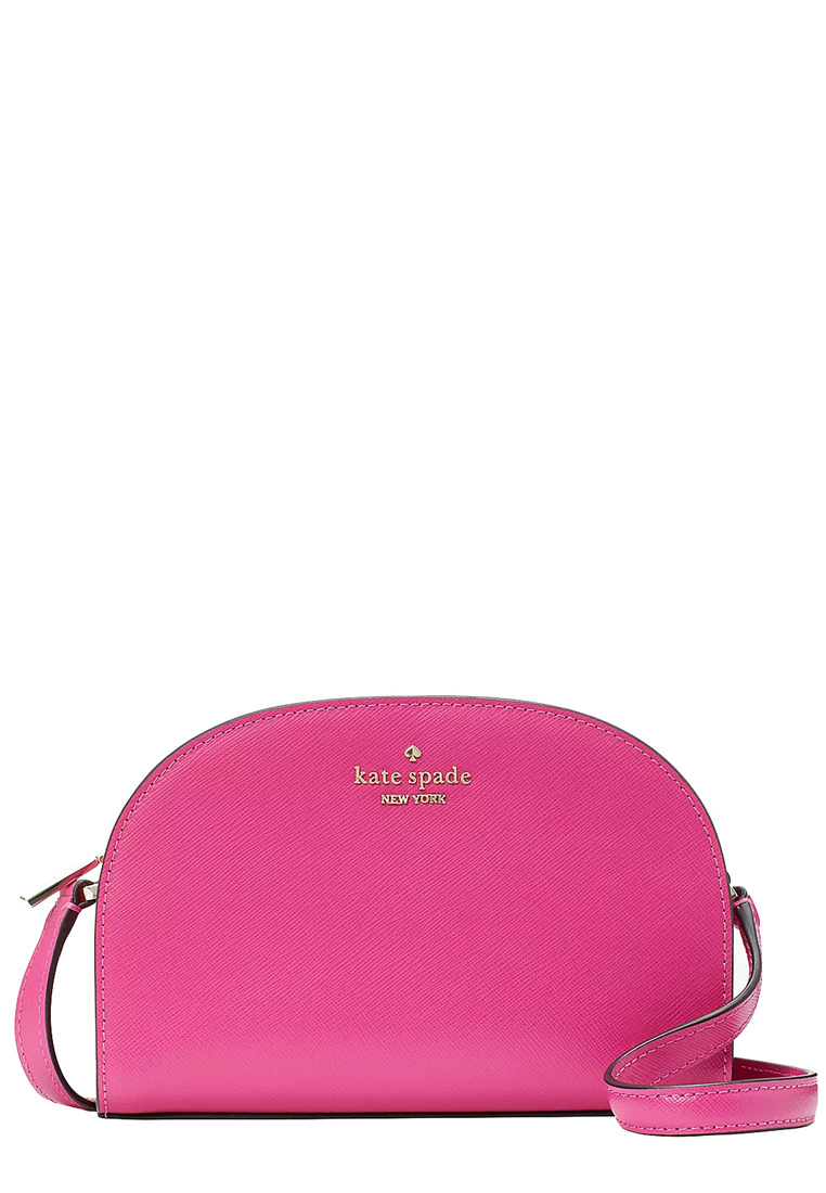 Kate Spade Perry Leather Dome Crossbody Bag in Candied Plum k8697