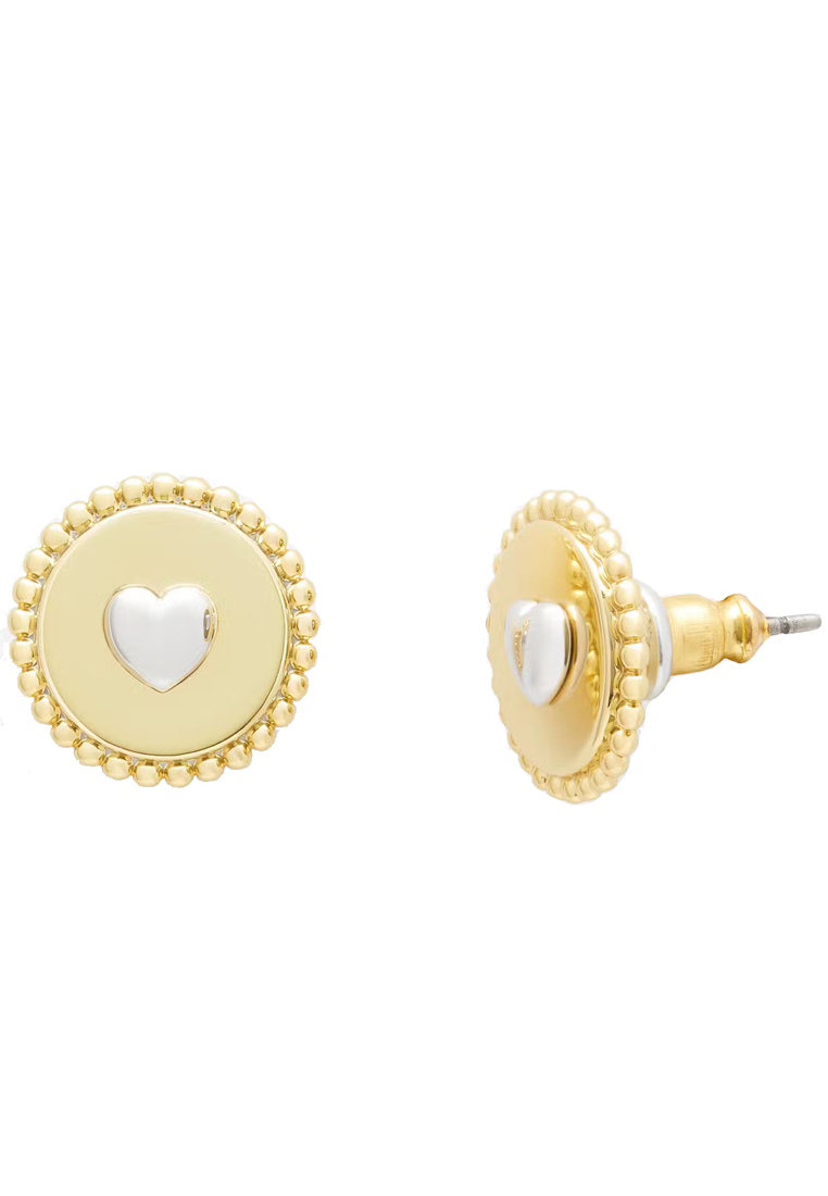 Kate Spade Heartful Studs Earrings in Gold/ Sliver kg152