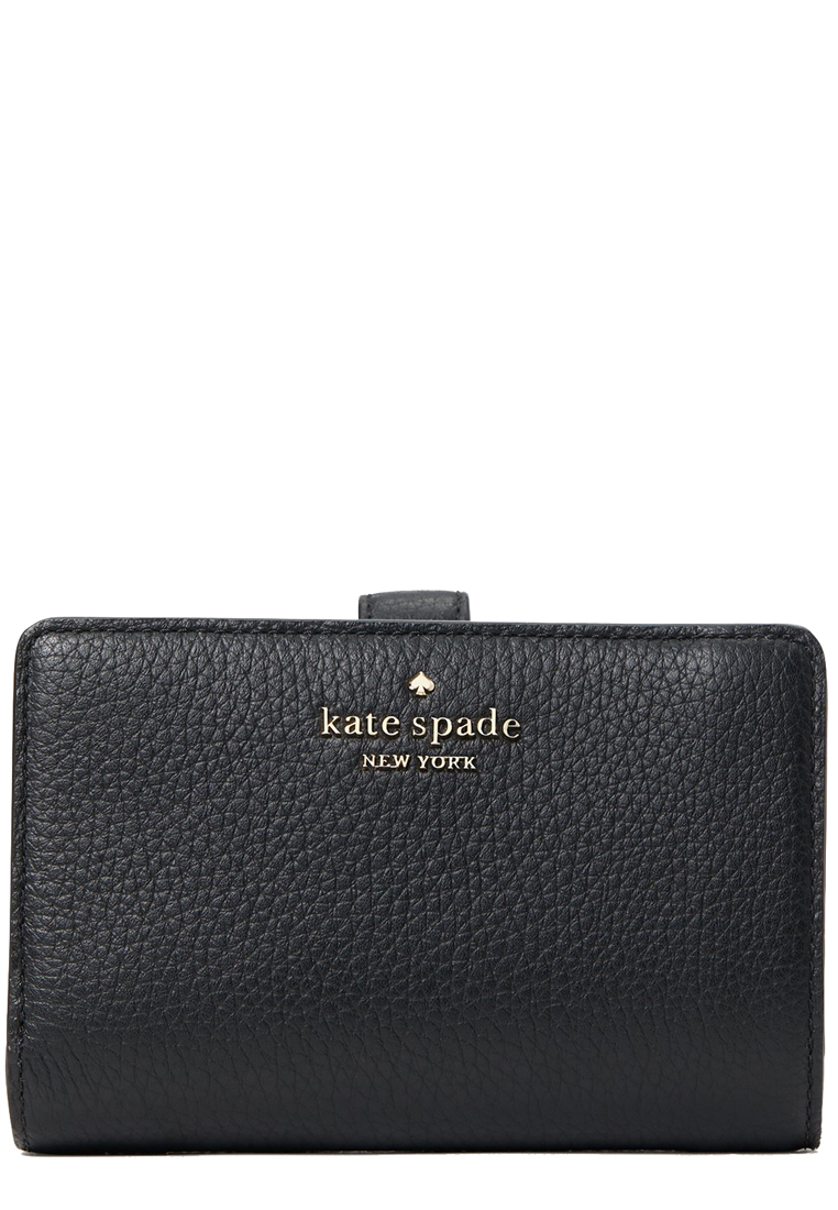 Kate Spade Leila Medium Compartment Bifold Wallet in Black wlr00394