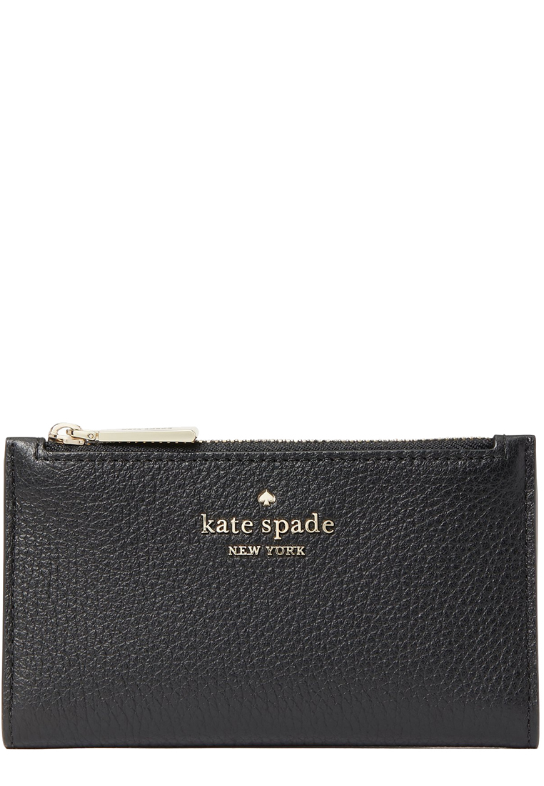 Kate Spade Leila Small Slim Bifold Wallet in Black wlr00395