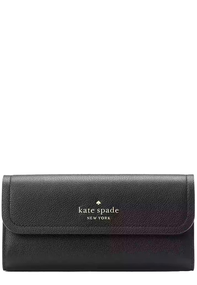 Kate Spade Rosie Large Flap Wallet in Black KB014