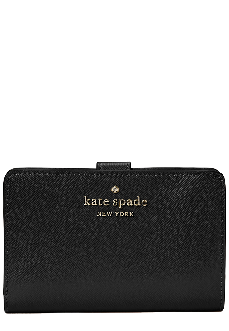 Kate Spade Staci Medium Compact Bifold Wallet in Black wlr00128