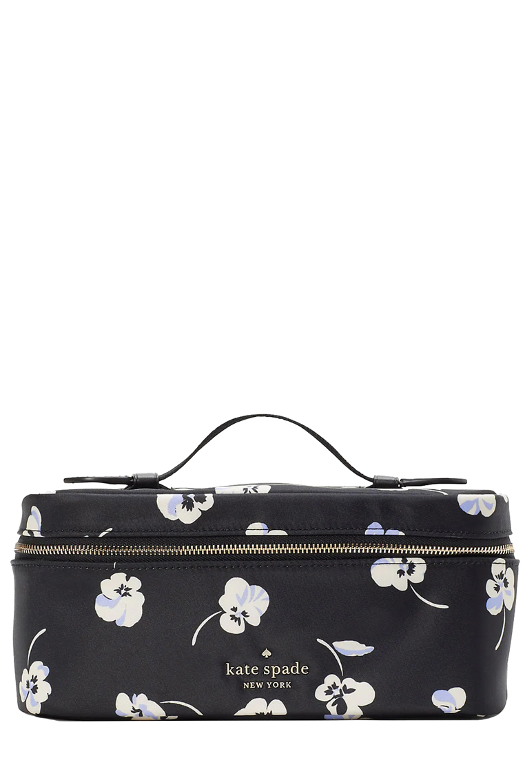 Kate Spade Chelsea Nylon Travel Cosmetic Bag in Black Multi ka564
