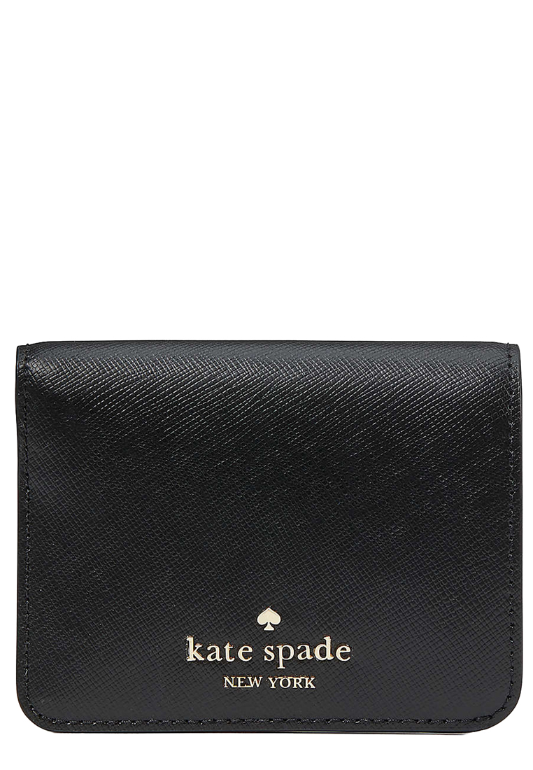 Kate Spade Madison Saffiano Leather Small Bifold Wallet in Black kc581