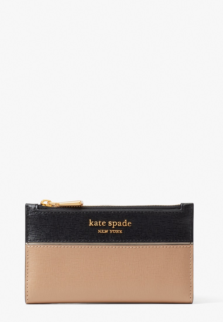 kate spade new york morgan 拼色雙折小號錢包