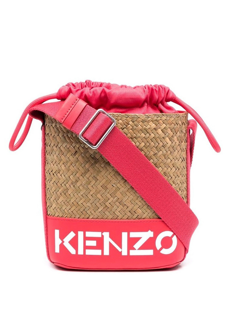 KENZO Kenzo Logo 斜背包(桃紅色)