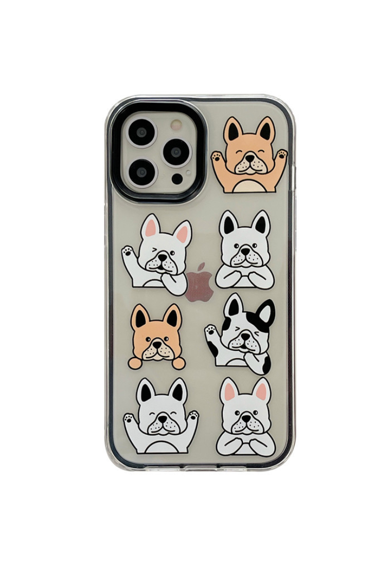 Kings Collection 卡通鬥牛犬 iPhone 12 保護套 (KCMCL2331)