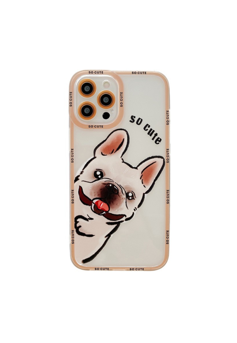 Kings Collection 卡通鬥牛犬 iPhone 12 保護套 (KCMCL2412)