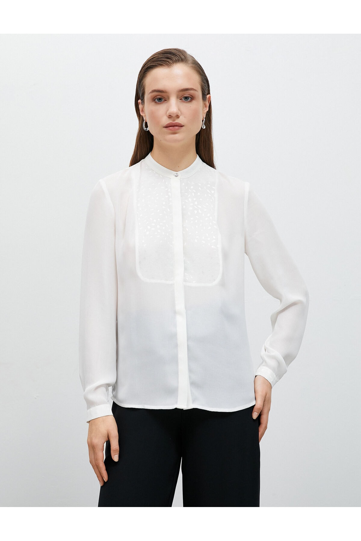 KOTON A Judge Collar Shirt In Two Differents