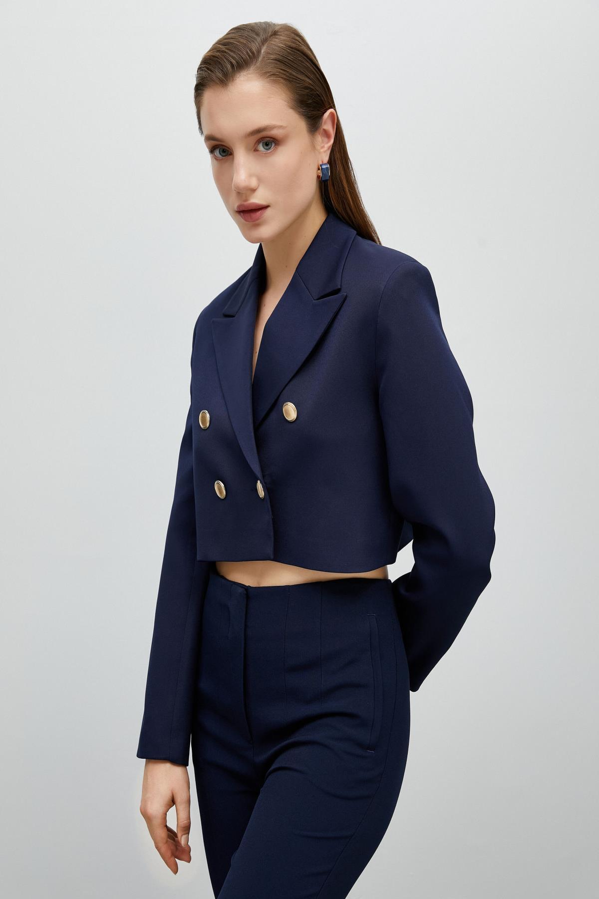 KOTON Women's Navy Blue Jacket