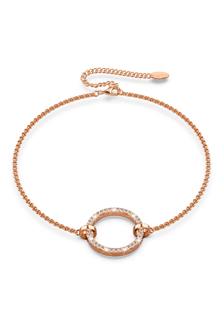 Krystal Couture KRYSTAL COUTURE Orbit of Beauty Bracelet Embellished with SWAROVSKI® Crystal in Rose Gold