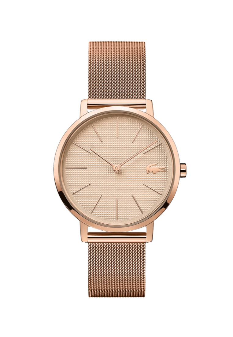 Lacoste Watches Lacoste Moon, Womens Light Rose Gold Dial Qtz Movement Watch - 2001080