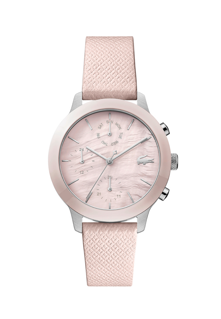 Lacoste Watches Lacoste Lacoste.12.12, Womens Pink Mother Of Pearl Dial Qtz Multifunction Movement Watch - 2001152