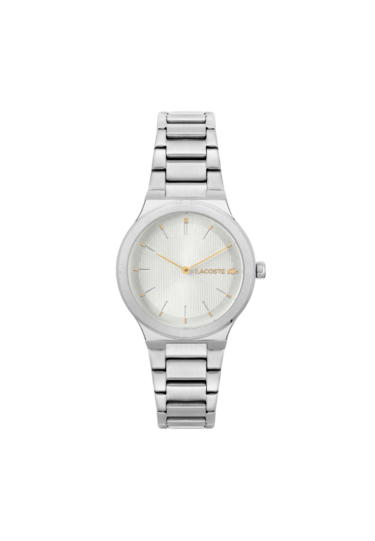 Lacoste Watches Lacoste Chelsea, Womens Silver White Dial Qtz Movement Watch - 2001181