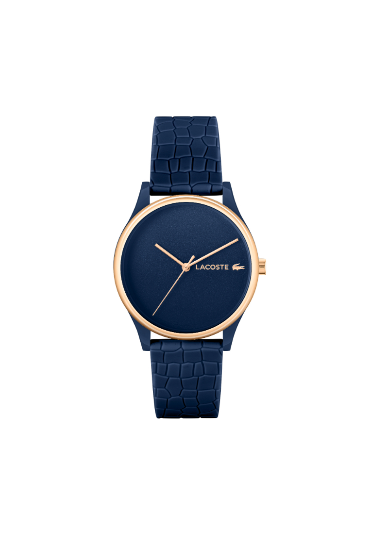 Lacoste Watches Lacoste Crocodelle, Womens Navy Dial Qtz Movement Watch - 2001274