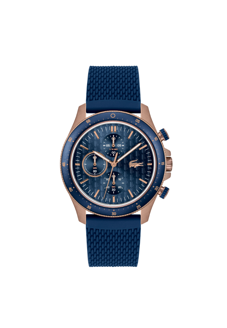 Lacoste Watches Lacoste Neo Heritage, Mens Blue Dial Qtz Fashion Chrono Movement Watch - 2011253