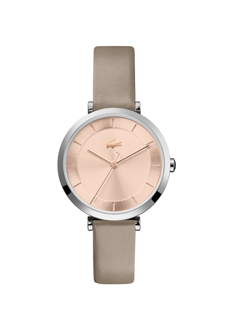 Lacoste Watches Lacoste Geneva, Womens Carnation Gold Dial Qtz Basic Movement Watch - 2001141