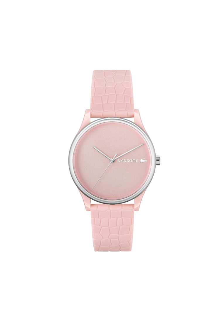 Lacoste Watches Lacoste Crocodelle, Womens Pink Dial Qtz Movement Watch - 2001248