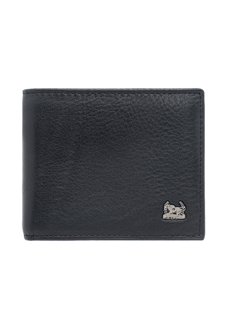 LancasterPolo Men's Top Grain Leather RFID BLOCKING Bi-Fold Coin Pocket Wallet PWB 9608 N