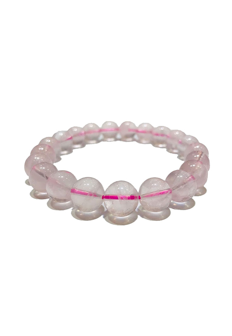 LITZ Pink Crystal Bracelet CB002-PC8MM