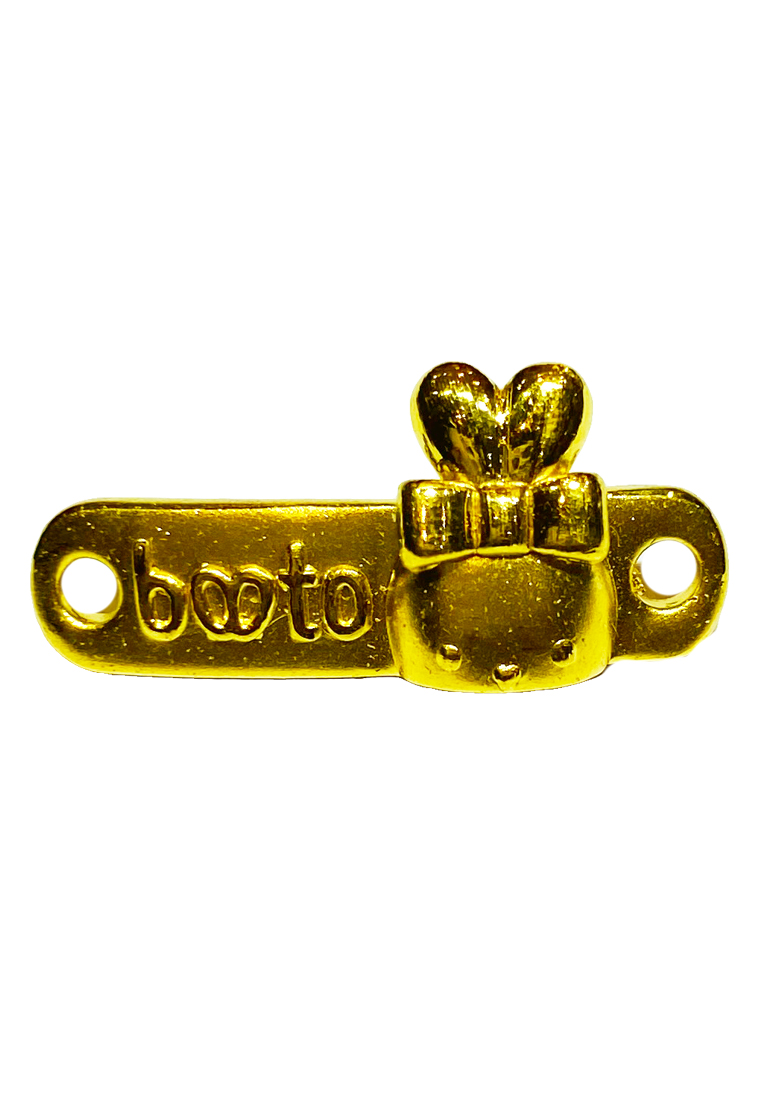 [Free Booto Soft Toy] LITZ 999 (24K) Gold Booto Charm BT8-B001
