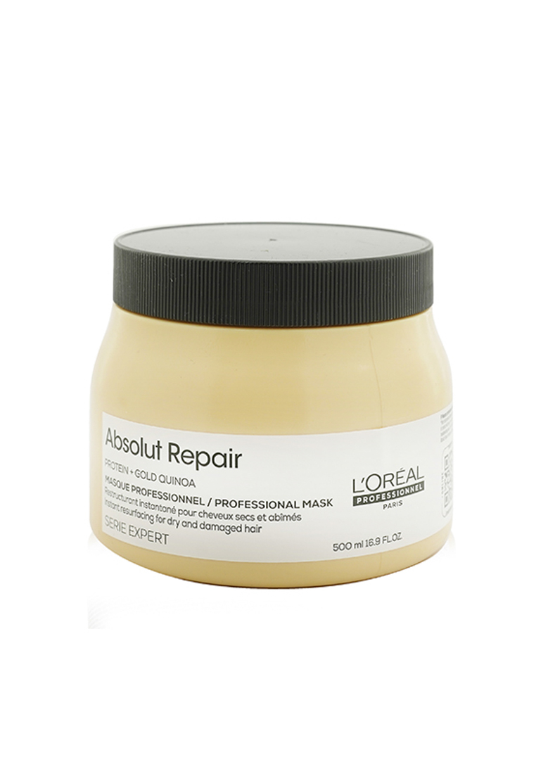 L'Oréal L'ORÉAL - 專業護髮專家 - 絕對修復黃金藜麥+蛋白質即時重塑髮膜 (乾性及受損髮質適用) 500ml/16.9oz