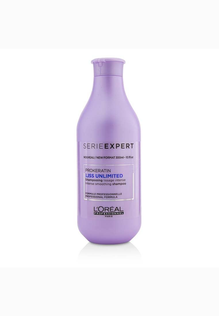 LOREAL L'ORÉAL - 專業護髮專家 - 絲漾博瞬柔洗髮露Professionnel Serie Expert - Liss Unlimited Prokeratin Intense Smoothing Shampoo 300ml/10.1oz
