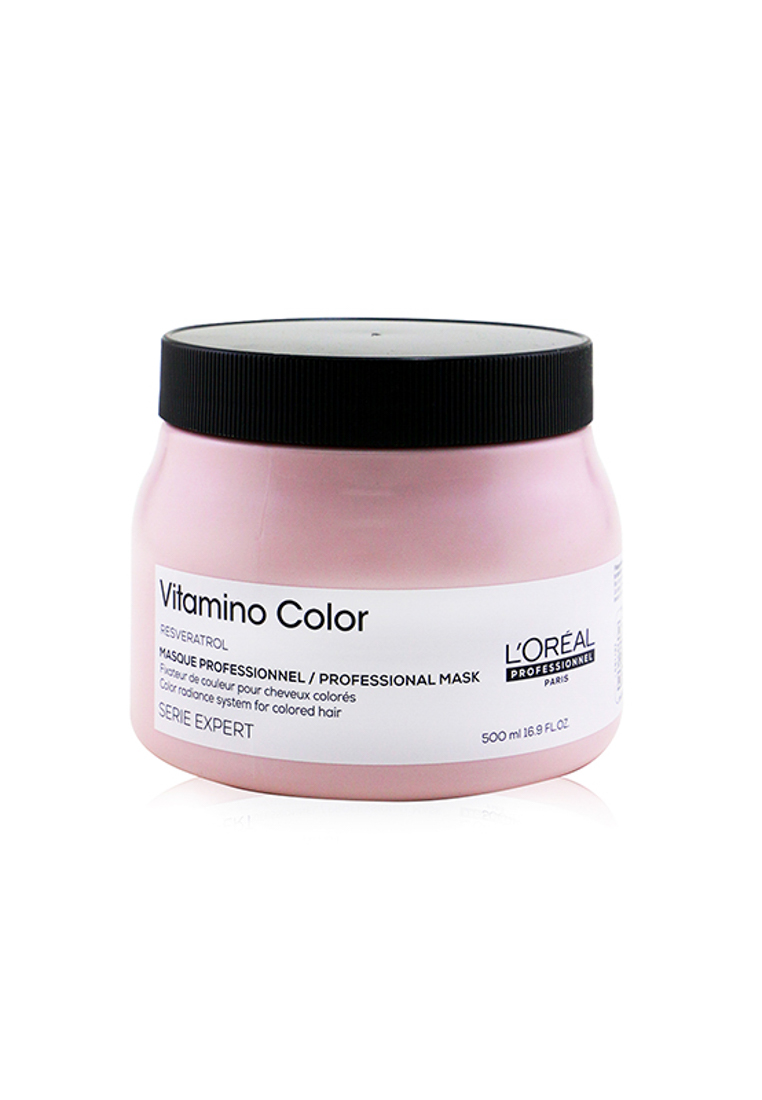 LOREAL L'ORÉAL - 專業護髮專家 - Vitamino Color 白藜蘆醇顏色光採髮膜 (染色髮適用) (沙龍尺寸) 500ml/16.9oz