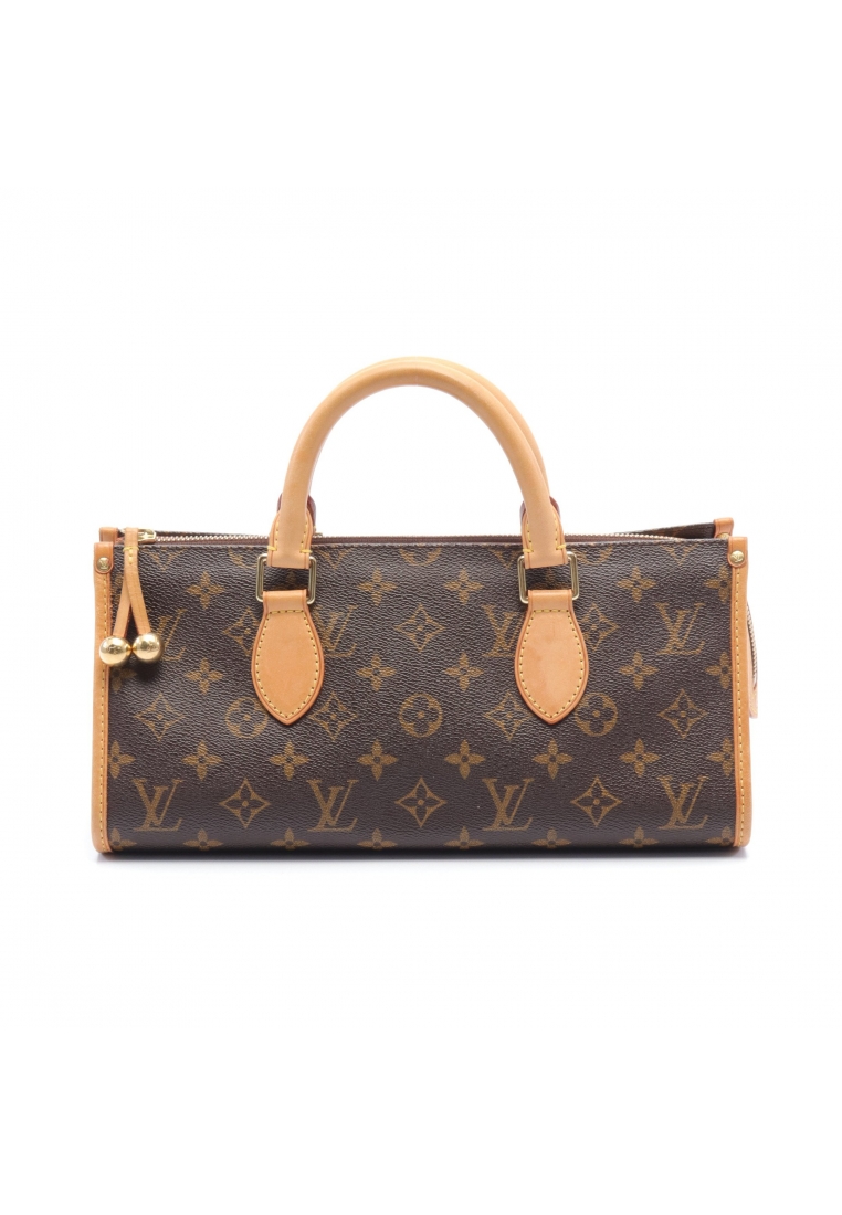 二奢 Pre-loved Louis Vuitton Popincourt monogram Handbag PVC leather Brown