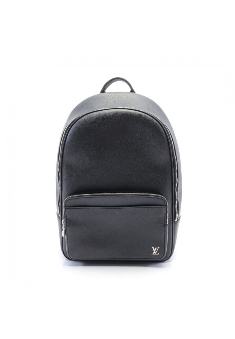 二奢 Pre-loved Louis Vuitton Alex Backpack taiga Noir Backpack rucksack leather black