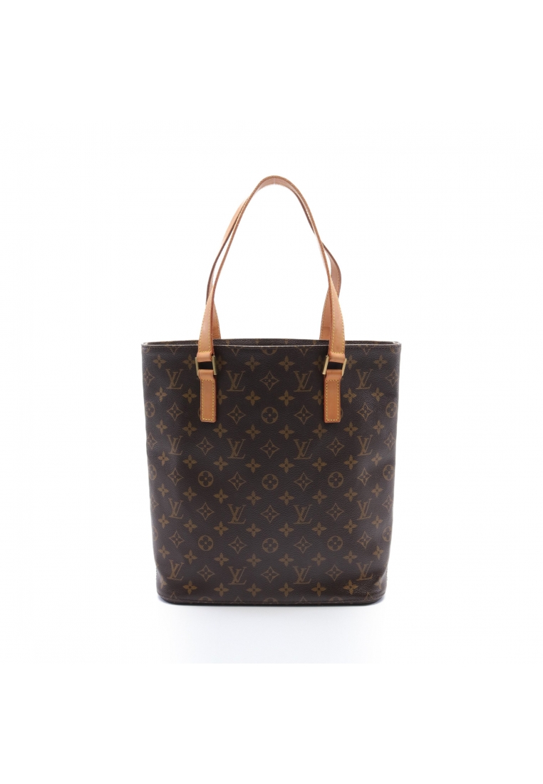 二奢 Pre-loved Louis Vuitton Vivian GM monogram Shoulder bag tote bag PVC leather Brown