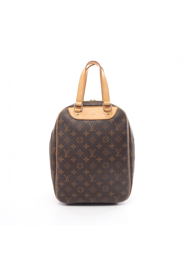 二奢 Pre-loved Louis Vuitton Excursion monogram Handbag PVC leather Brown