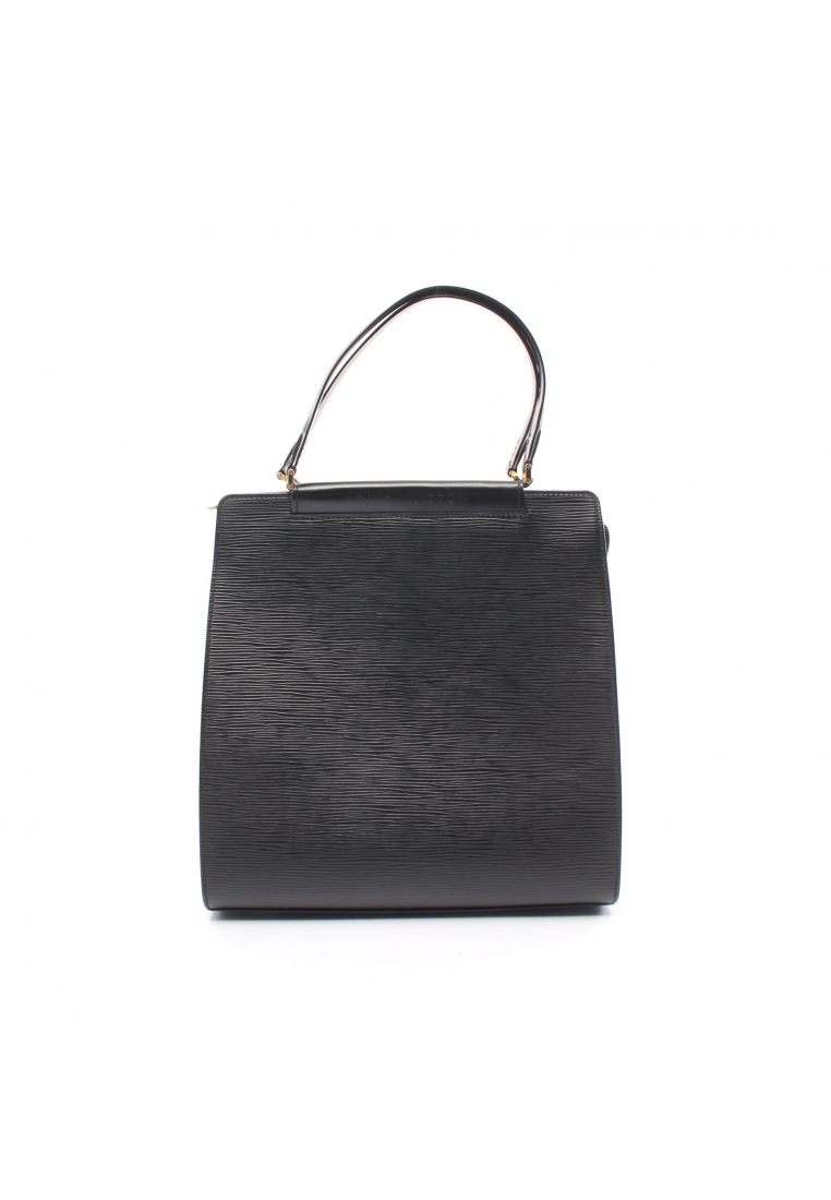 二奢 Pre-loved Louis Vuitton Figari MM Epi Noir Handbag leather black