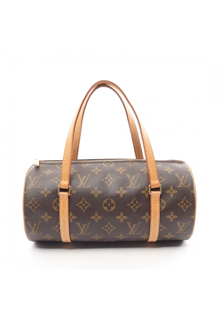 二奢 Pre-loved Louis Vuitton Papillon 26 monogram Handbag PVC leather Brown