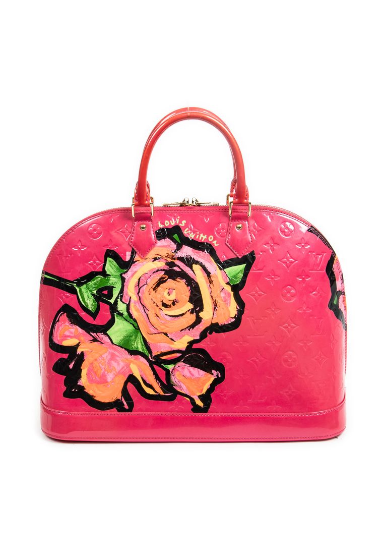 Louis Vuitton Pre-Loved Ltd. Ed. Stephen Sprouse Roses Alma GM