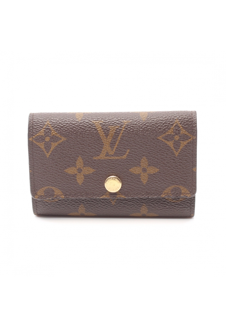 Louis Vuitton 二奢 Pre-loved LOUIS VUITTON Multicle 6 monogram 6 key key case PVC Brown